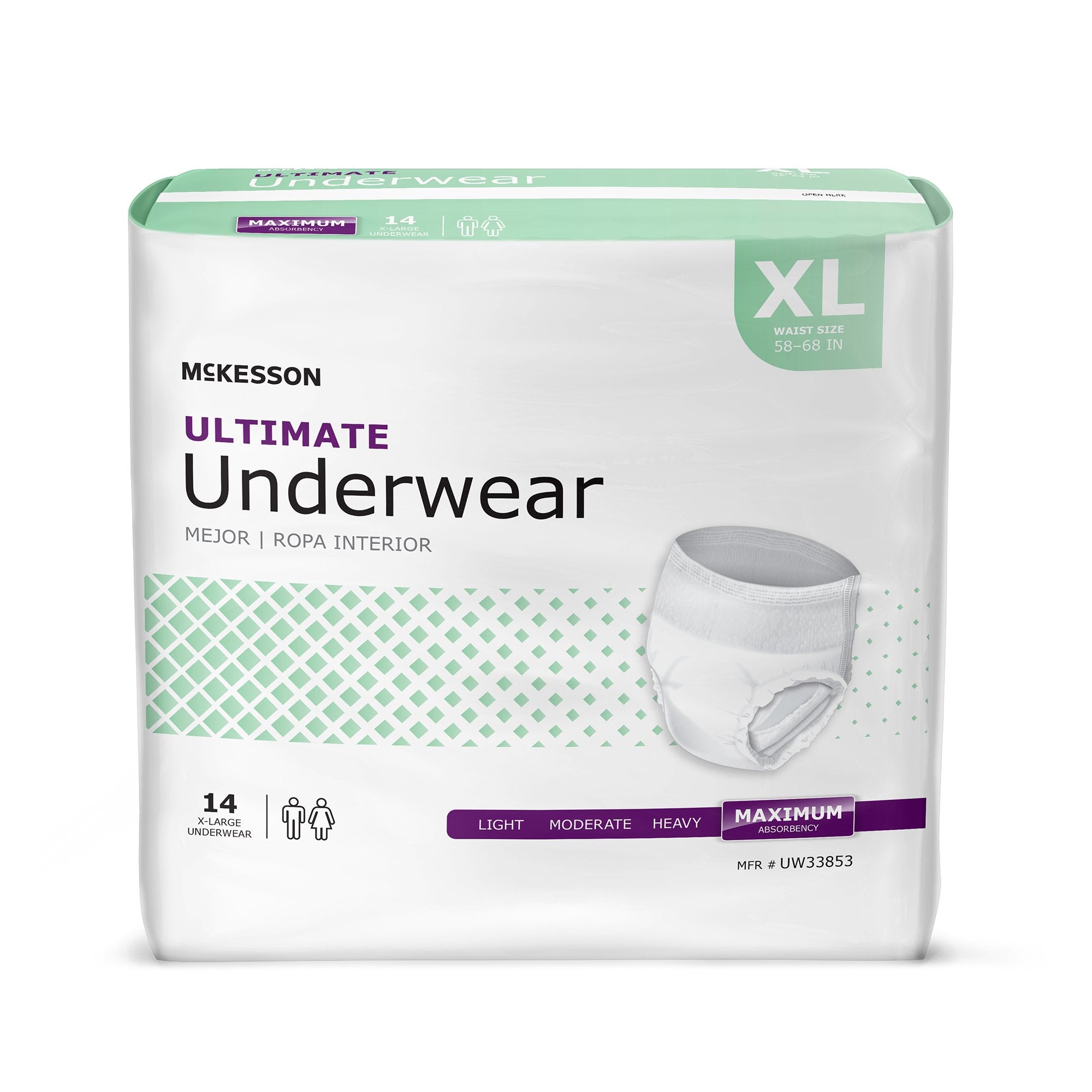 ComfortCare™ Absorbent Underwear, Extra Large