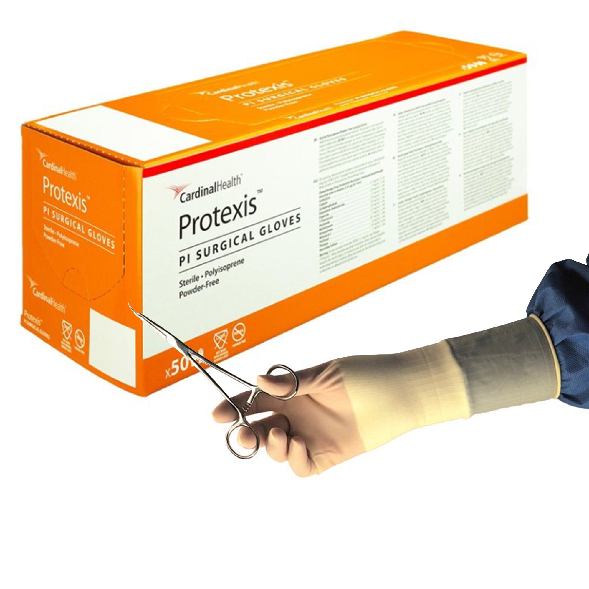 Protexis™ PI Polyisoprene Surgical Glove, Size 7.5, Ivory