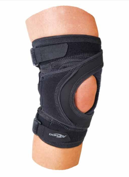 Ossur Rebound® Wraparound / Open Patella Hinged Knee Brace, Medium