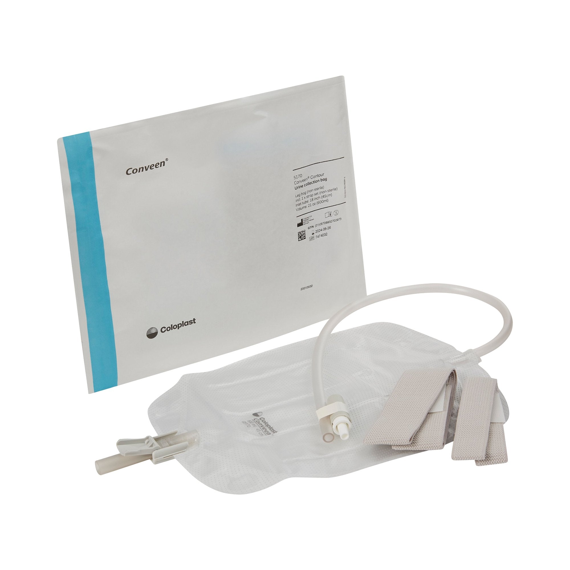 Conveen® Security+ Drainage Bag, Sterile