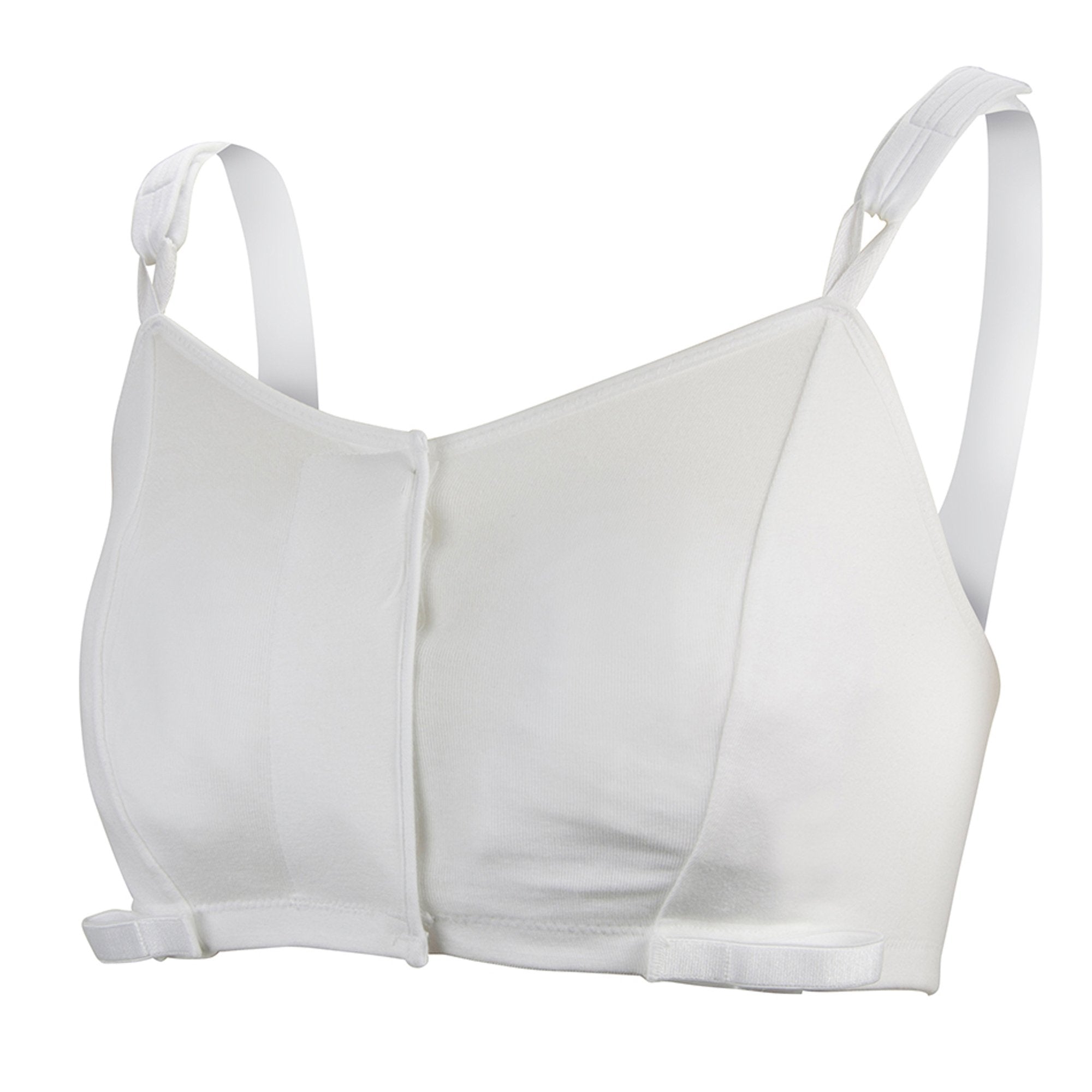 Silverts® Eezee Adaptive Front Hook Closure Bra, X-Large, White