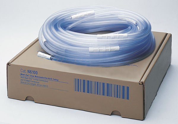 AMSure® Suction Tubing, 0.188 Inch Inner Diameter, 6 Foot Length