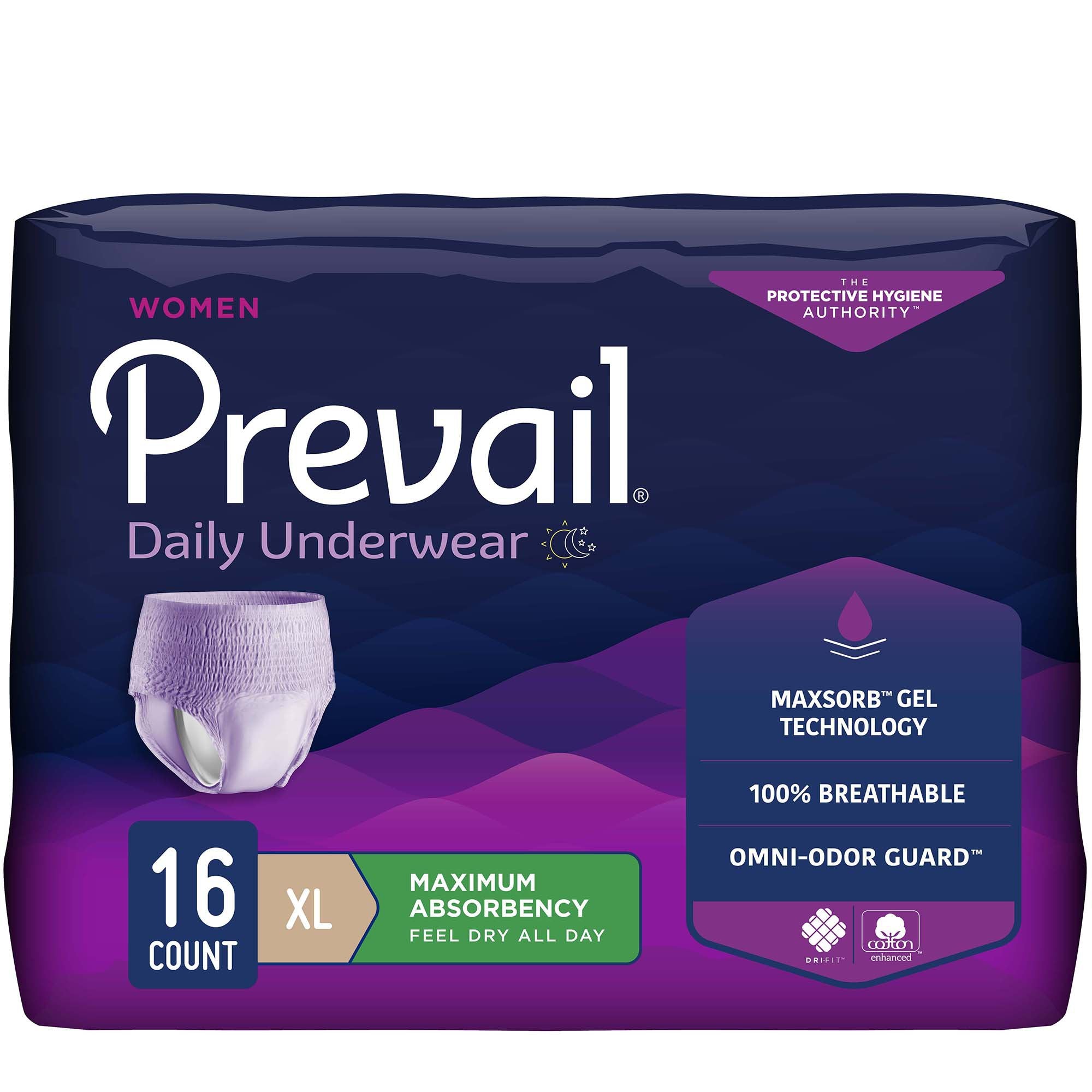 Wings™ Extra Heavy Absorbency Incontinence Brief, Large