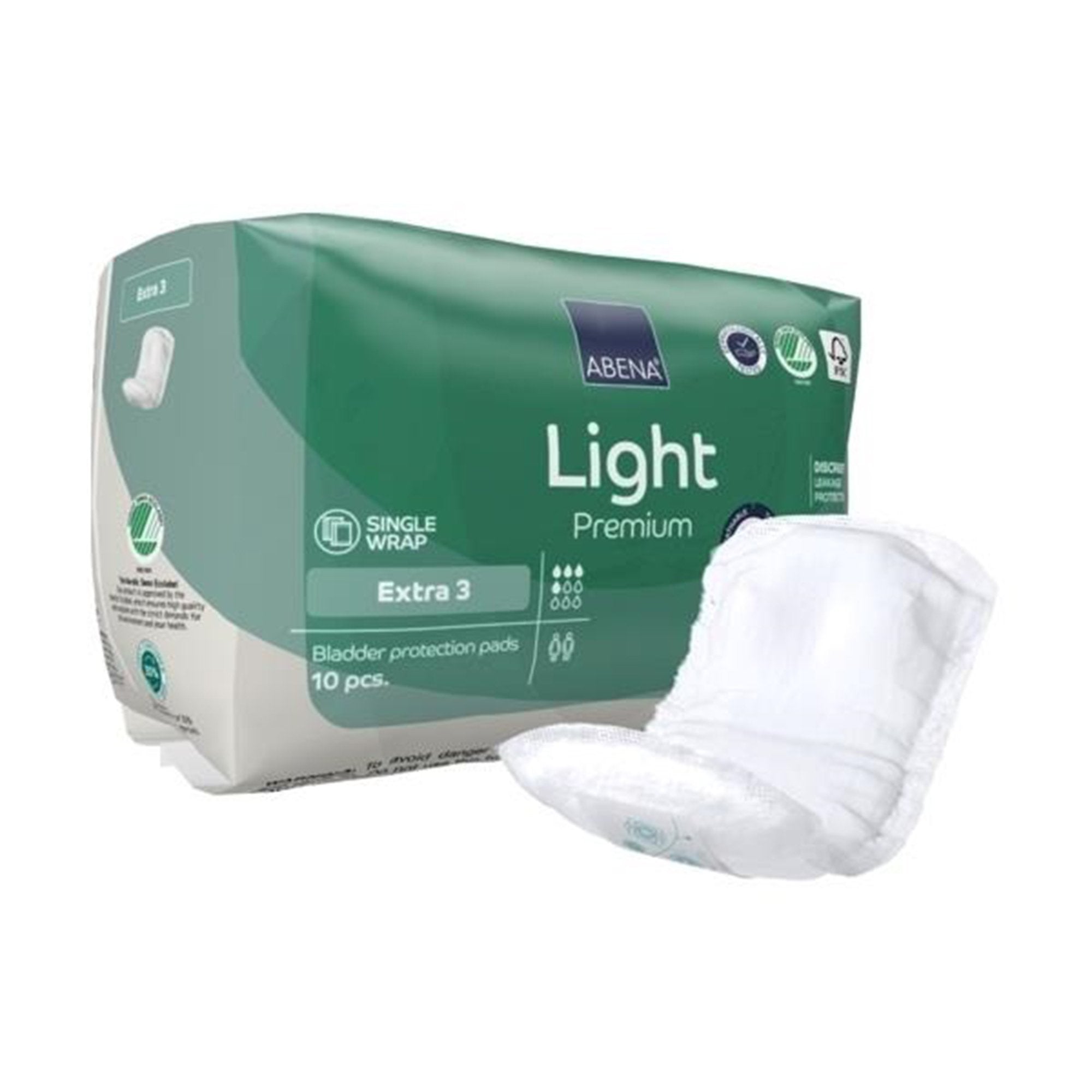 Hartmann Dignity Thin Incontinence Pads, Light Absorbency, Unisex