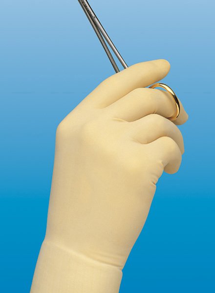 Protexis™ Latex Surgical Gloves with Nitrile Coating, Size 8, Light Brown