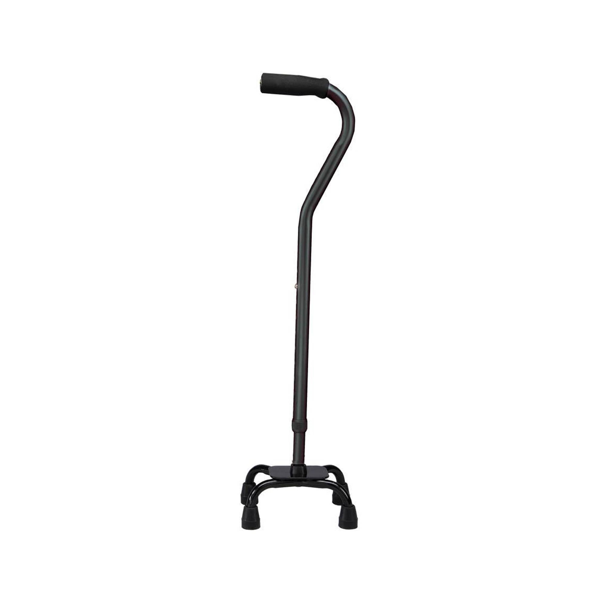 drive™ Bariatric Small Base Quad Cane, 30 – 39 Inch Height