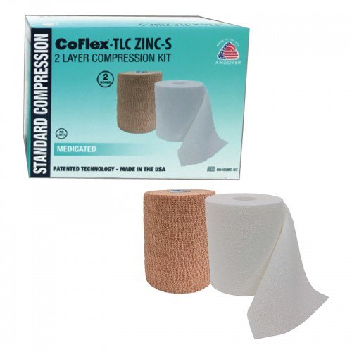 Econo-Wrap® LF Clip Detached Closure Elastic Bandage, 4 Inch x 5 Yard