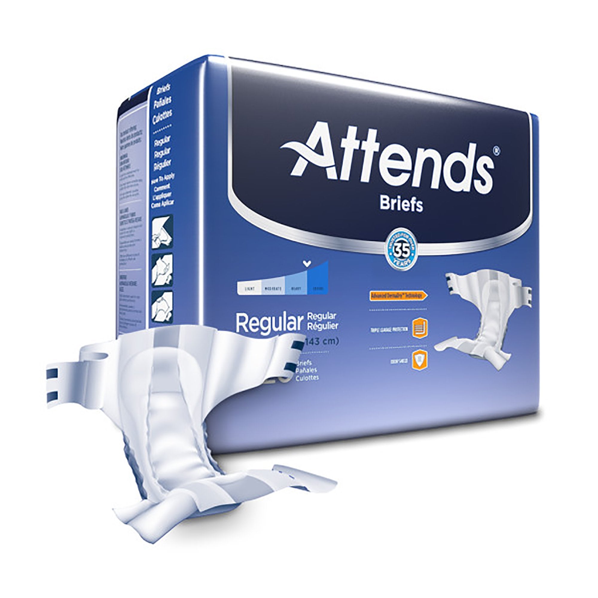 Attends® Care Heavy Incontinence Brief, Large