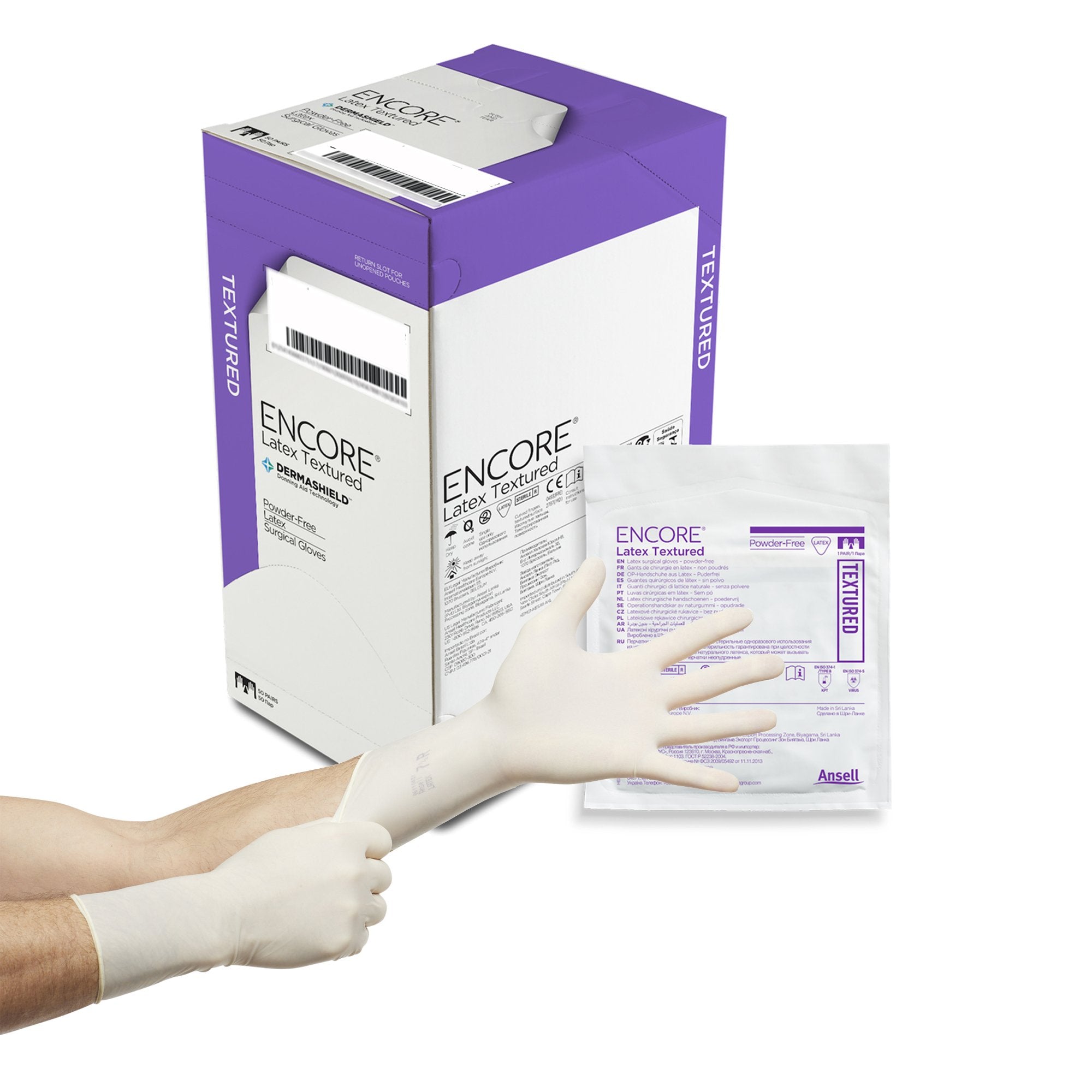 Biogel® PI UltraTouch™ M Polyisoprene Surgical Glove, Size 6.5, Straw