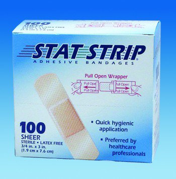 American® White Cross First Aid Adhesive Spot Bandage, 7/8 Inch Diameter -  Kinetic Consulting Group