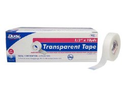 Curity™ Plastic Medical Tape, 2 Inch x 10 Yard, Transparent