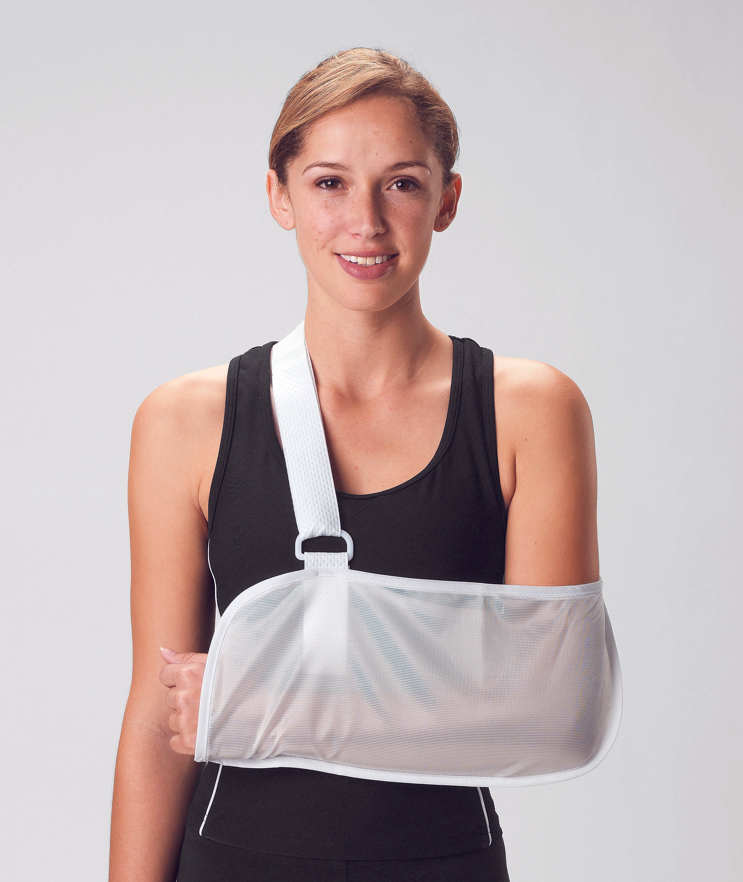 SkiL-Care White Cozy Cloth™ Arm Sling, Medium / Large