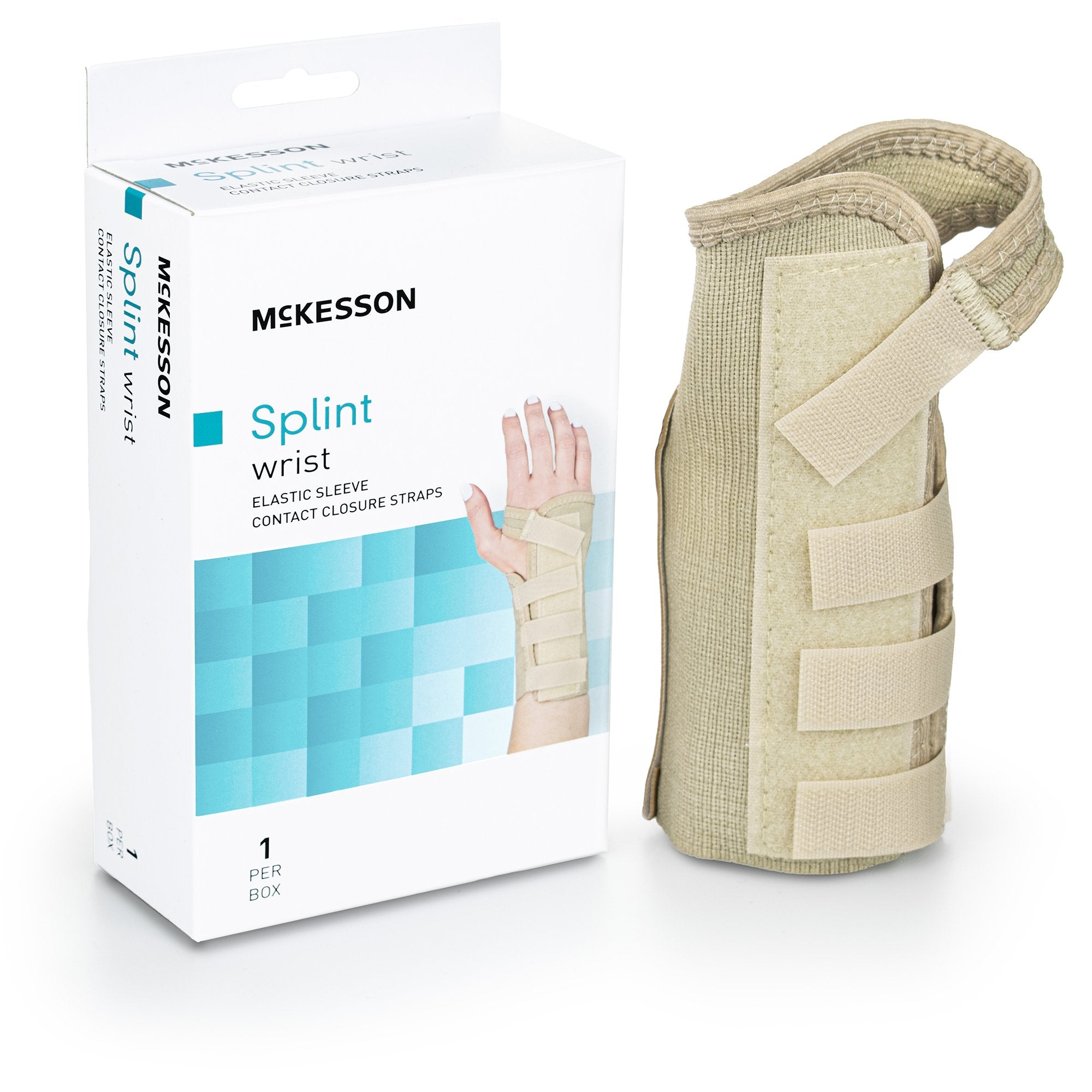 Quick-Fit® W.T.O. Right Wrist / Thumb Support Splint, One Size Fits Most