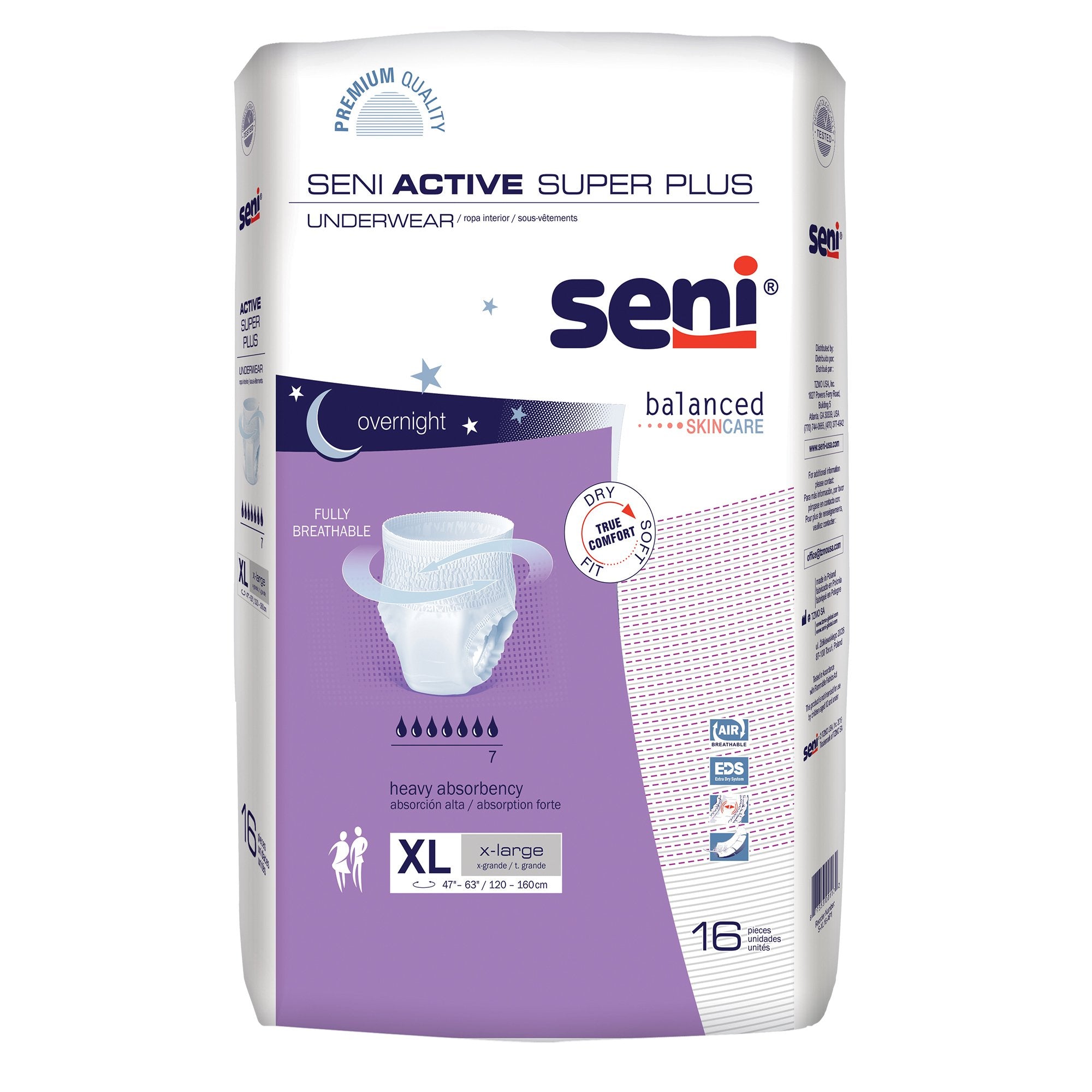 Sure Care™ Plus Heavy Absorbent Underwear, Medium