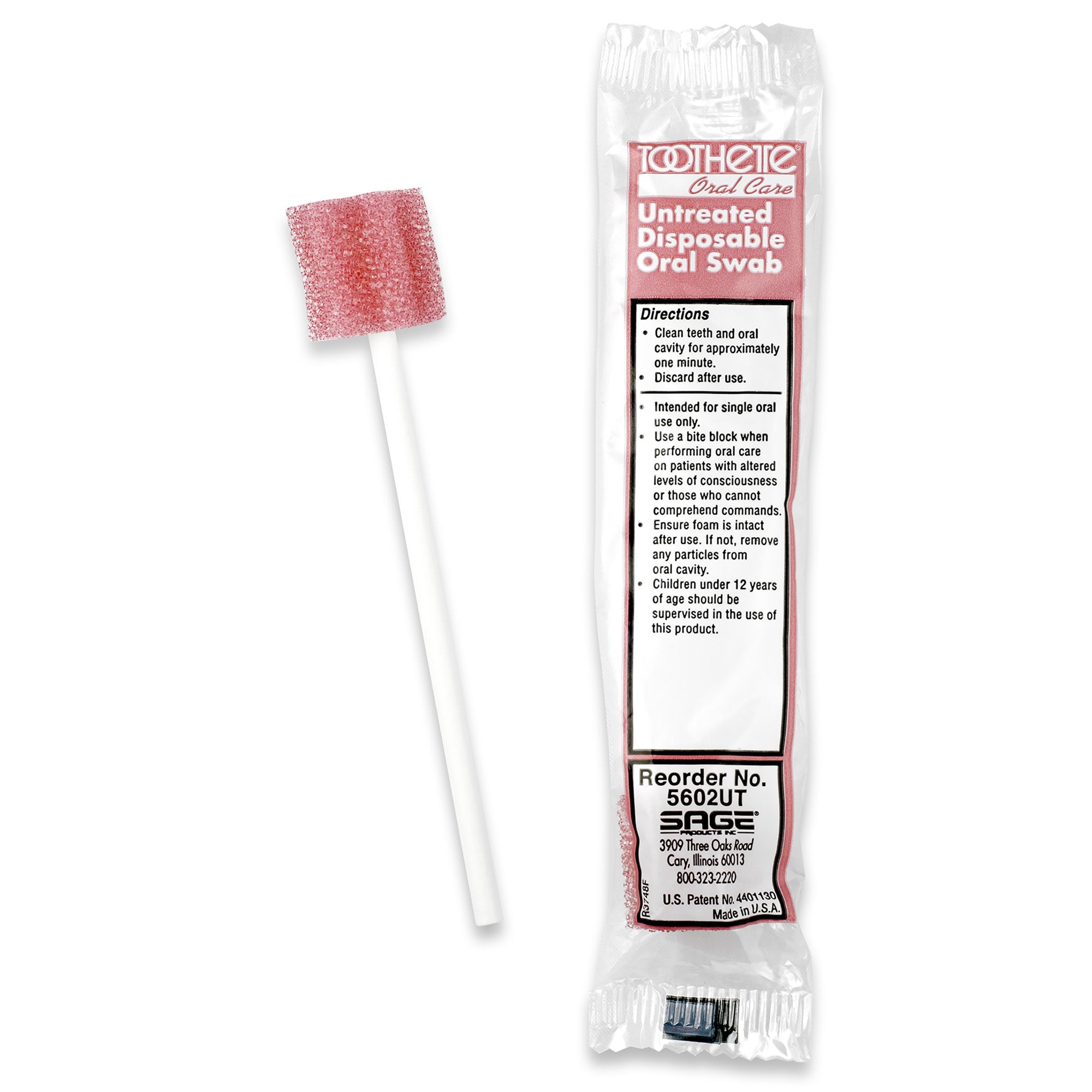 dynarex® Unflavored Oral Swabstick