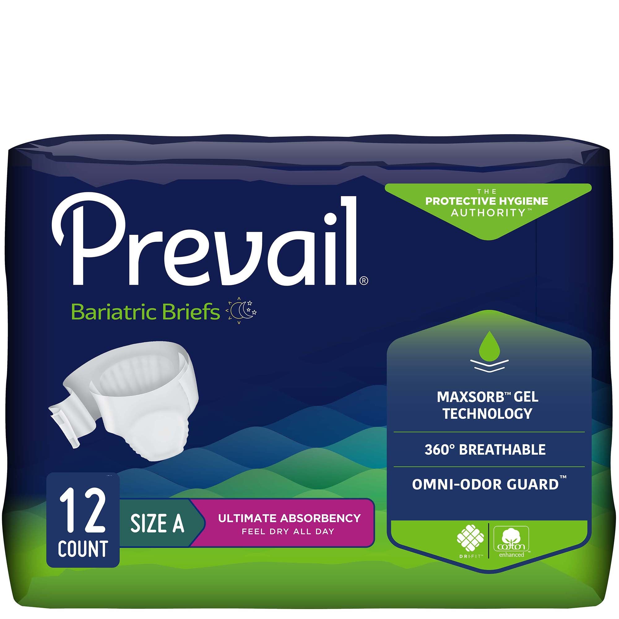 Prevail® Belted Shields Extra Incontinence Belted Undergarment, One Size Fits Most -  Kinetic Consulting Group