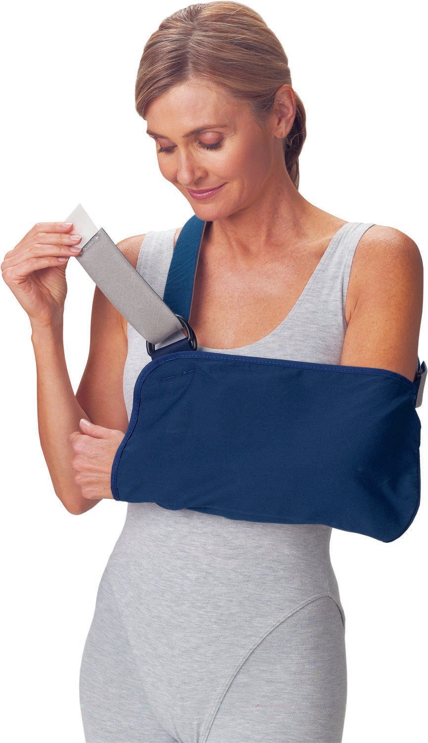 ProCare® Unisex Blue Cotton / Polyester Arm Sling, Extra Large