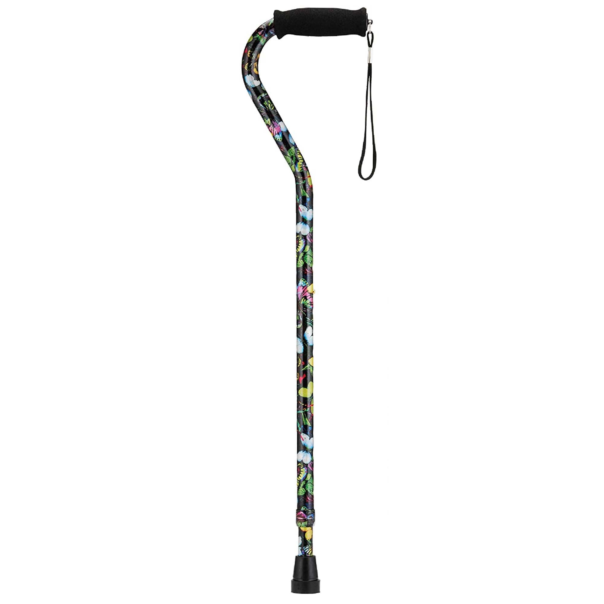 Switch Sticks® Folding Cane, Thames Print, 32 to 37 Inch Height