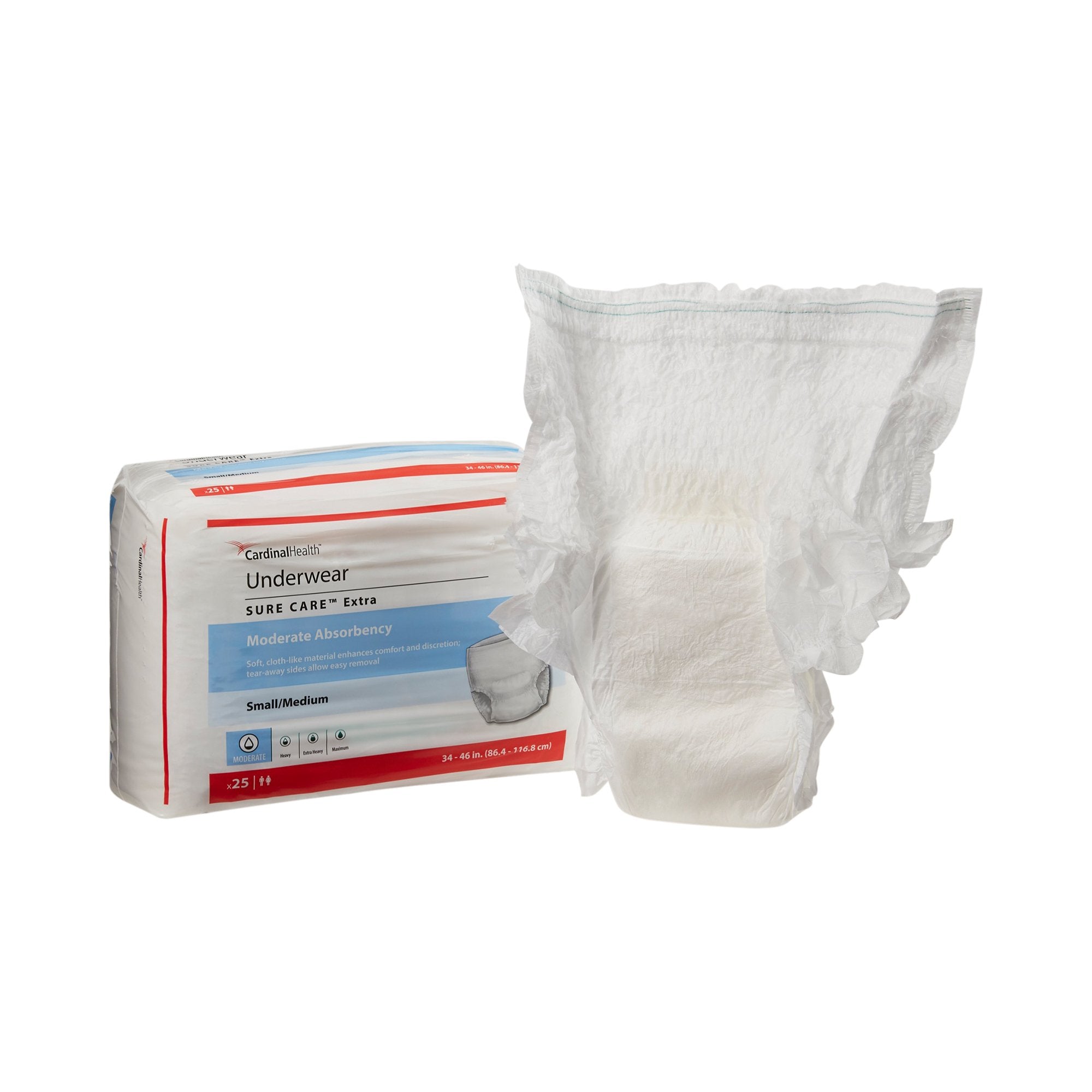 Wings™ Super Quilted Maximum Absorbency Incontinence Brief, Large