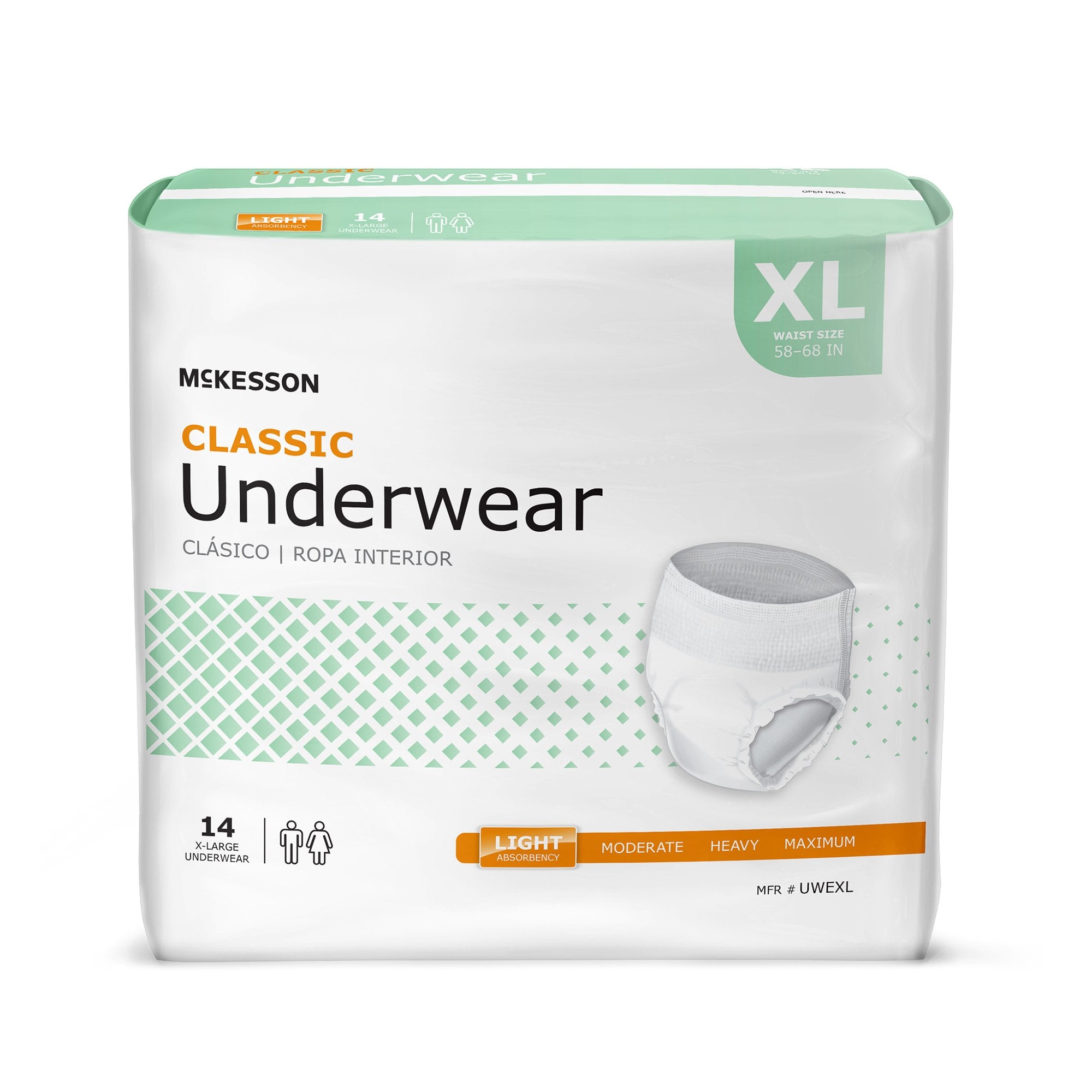 Prevail® Men's Daily Maximum Absorbent Underwear, Small / Medium