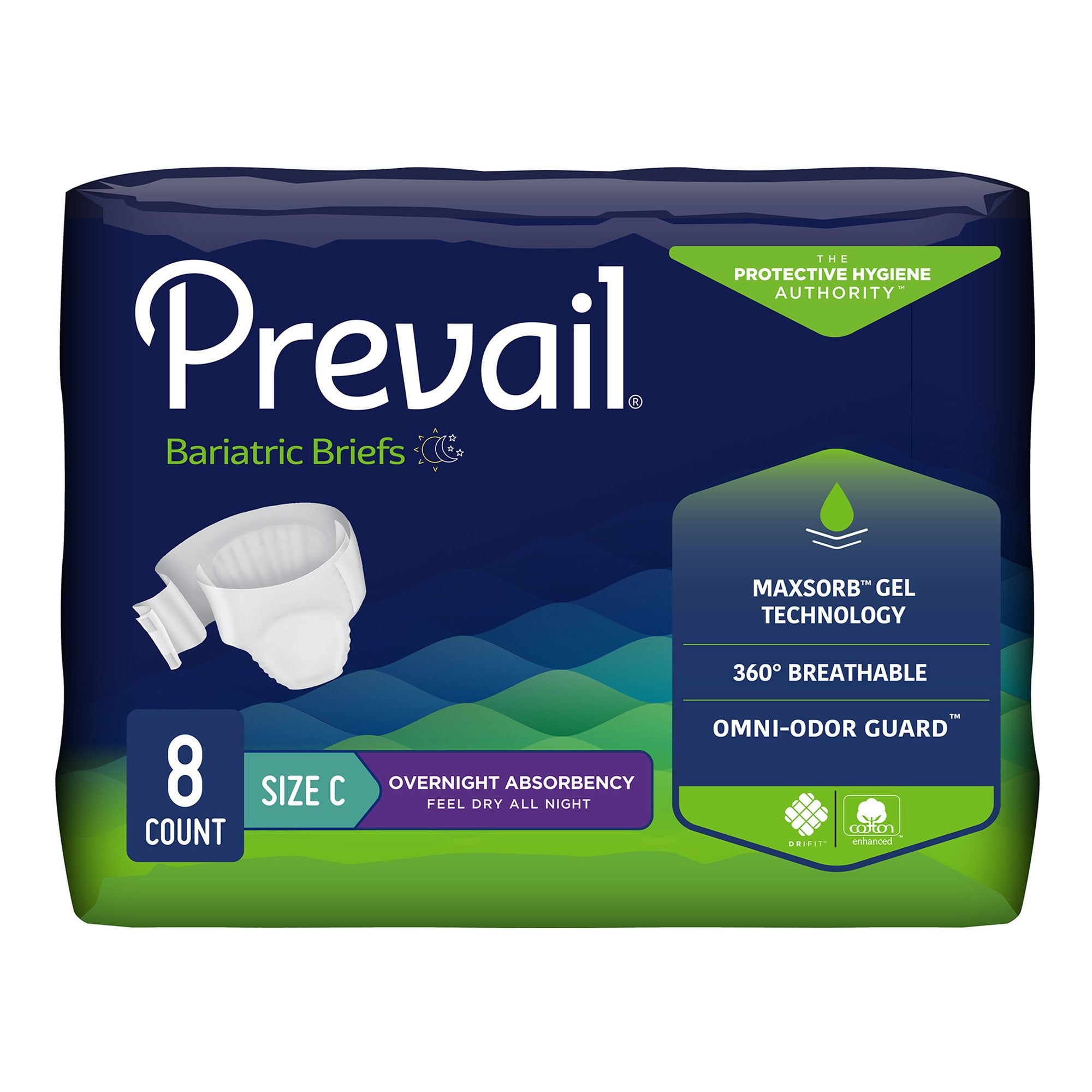 PROCare™ Breathable Adult Incontinence Briefs, Large