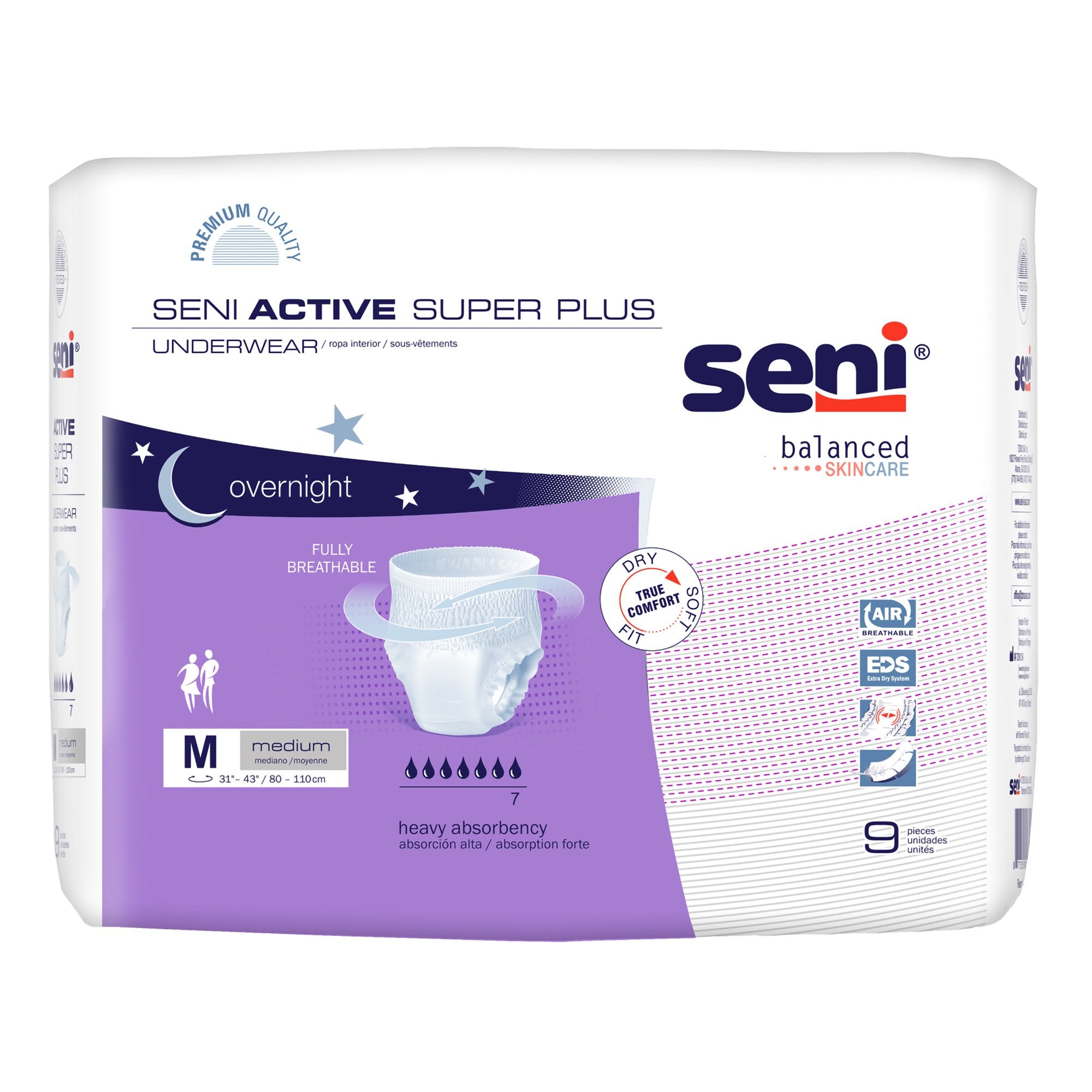 Seni® Super Plus Heavy to Severe Absorbency Incontinence Brief, Large -  Kinetic Consulting Group