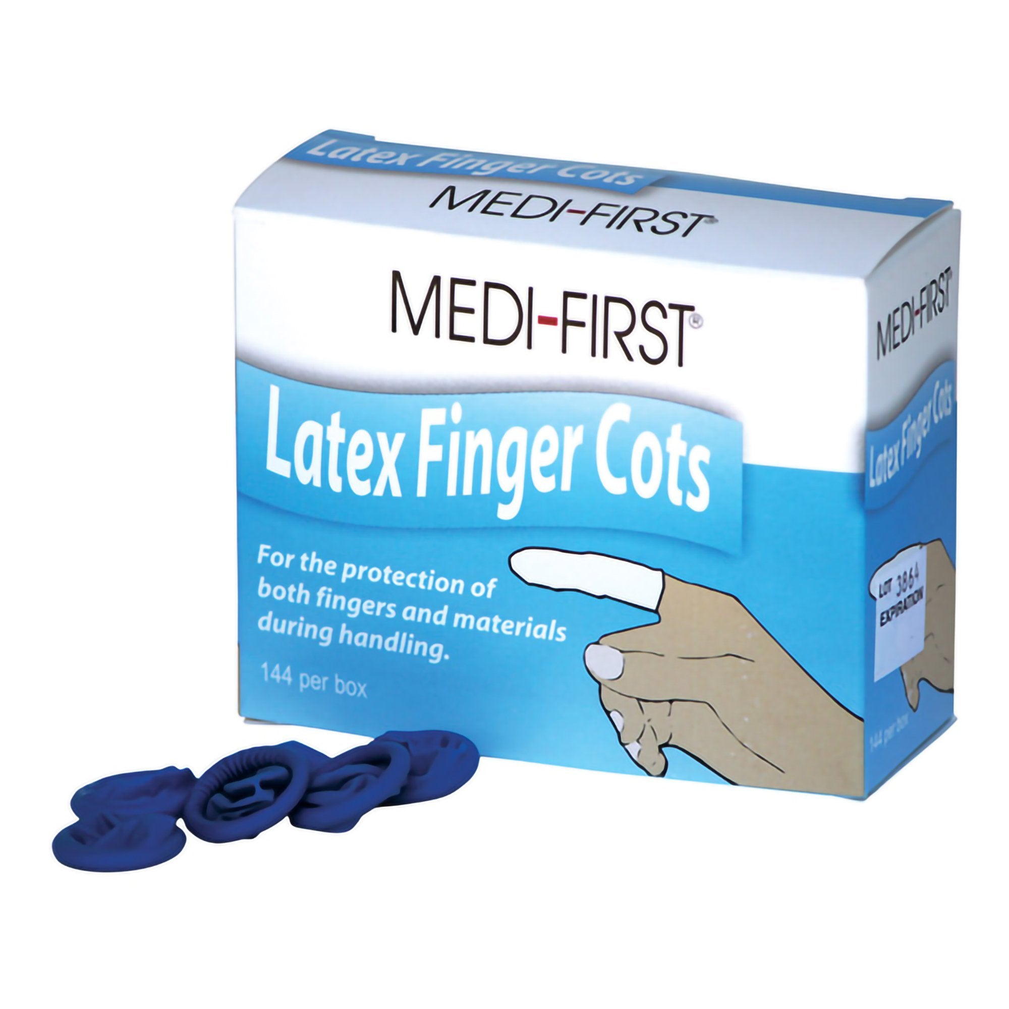 Tech-Med® Nitrile Finger Cot, Medium