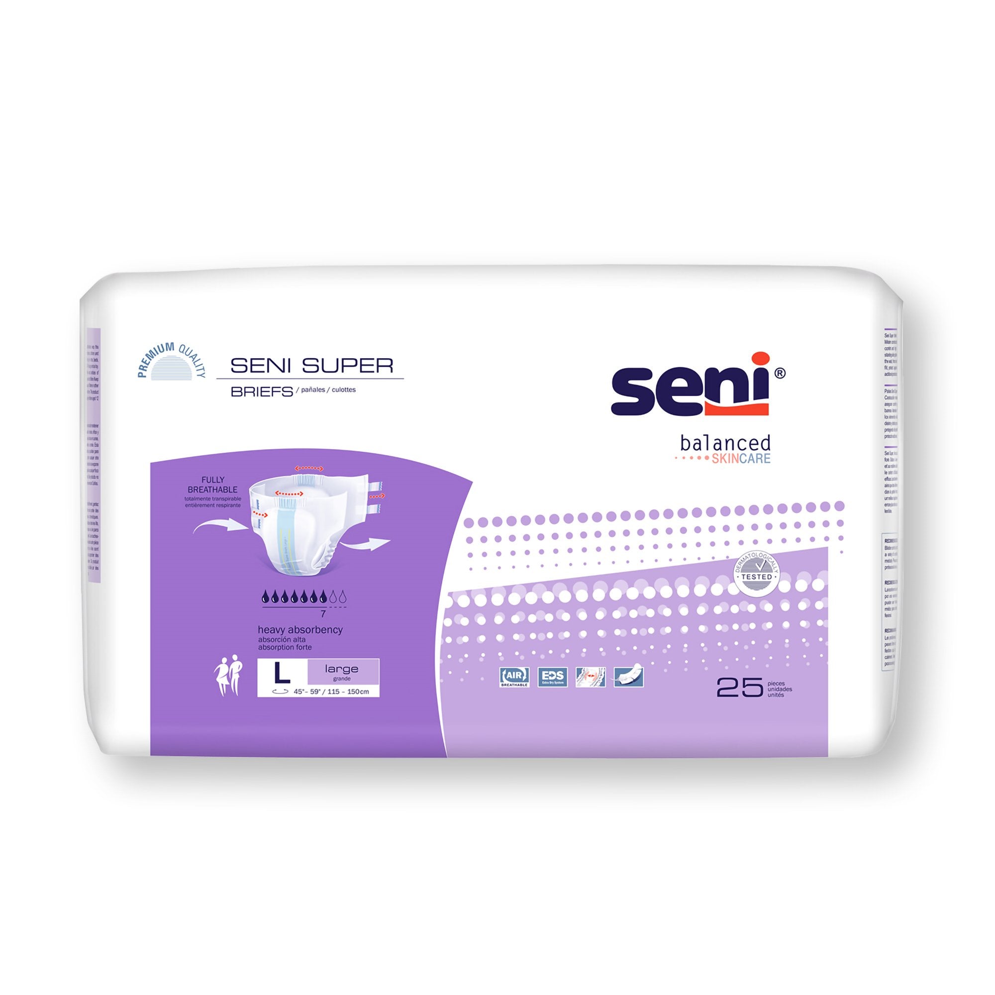 TENA® ProSkin™ Plus Fully Breathable Absorbent Underwear, Large