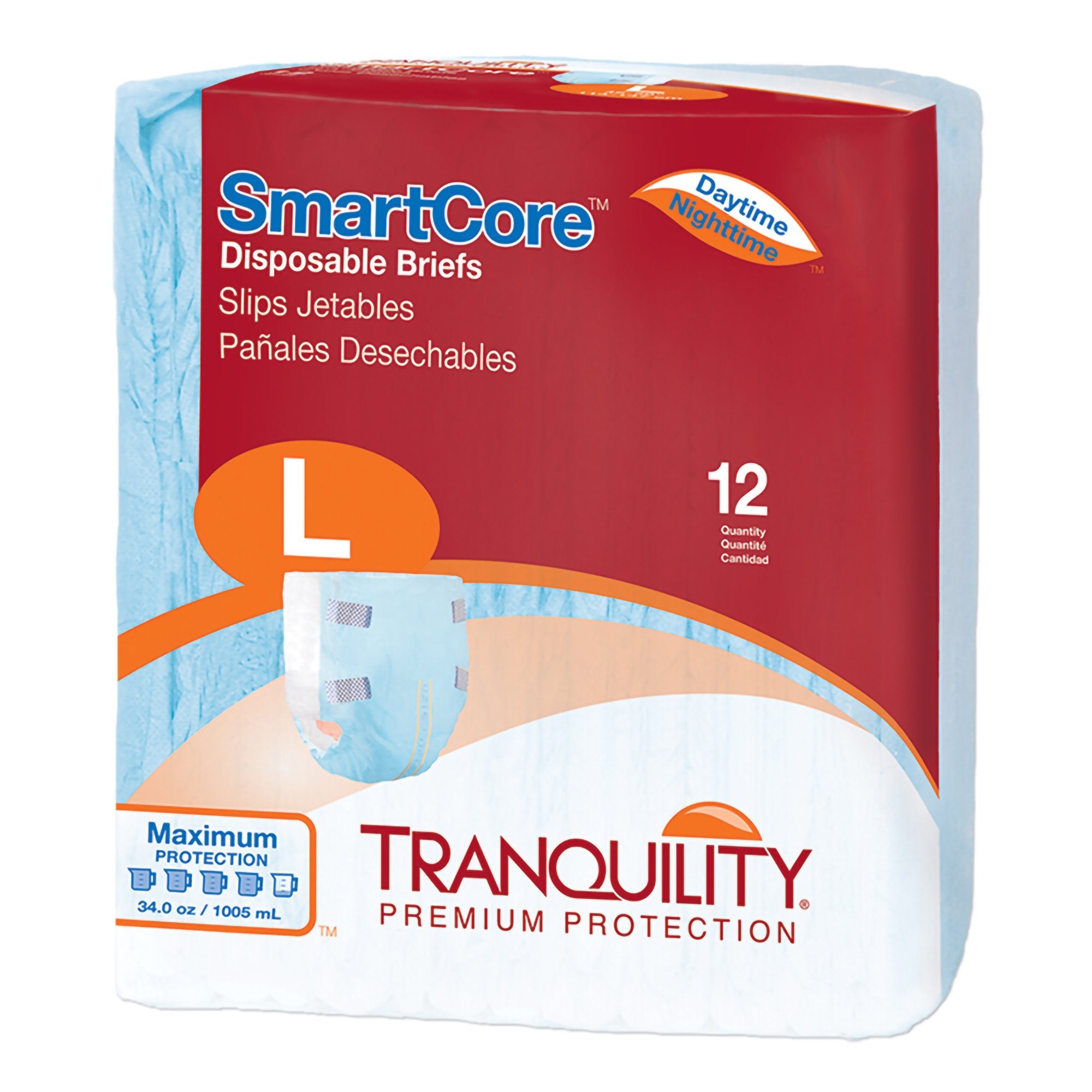 Tena® Stretch™ Plus Incontinence Brief, Extra Extra Large